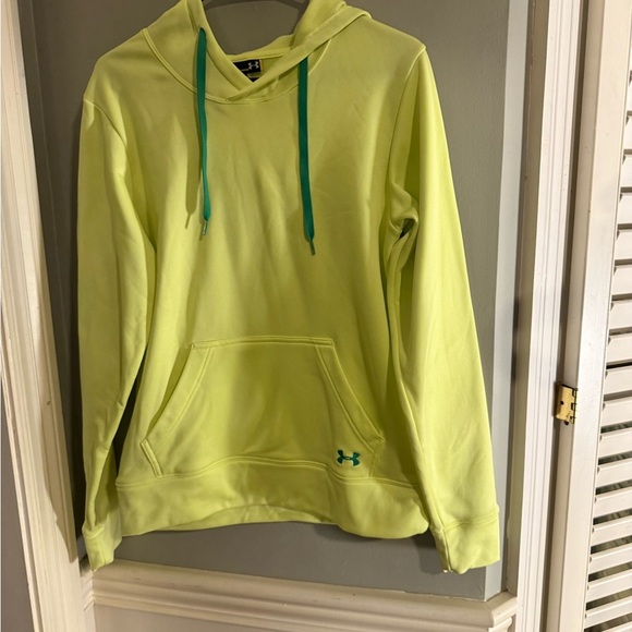 Under Armour Lime Green Hoodie - Picture 1 of 6